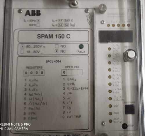 ABB SPAM 150C  M10-155443