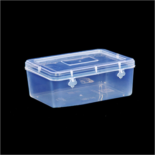 Transparent Lunch Box - Food Grade Plastic Lightweight Design White Color | Airtight Unbreakable Scratch Resistant Customizable Sizes & Designs