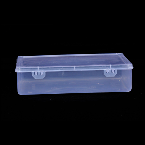 Plastic Lunch Box - Plastic Material, Transparent Color | Durable, Lightweight, Customizable Size, Color, Design for School and College Use