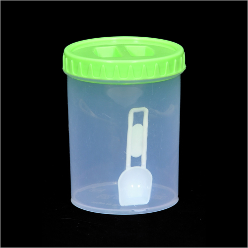 Plastic Container With Spoon