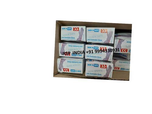 SKIN M SAFE LATEX EXAMINATION GLOVES