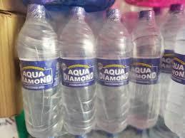 Aqua Diamond Mineral Water Bottle