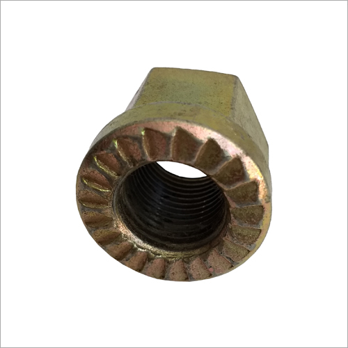 Flange Serrated Wheel Nut - Feature: Corrosion Resistance