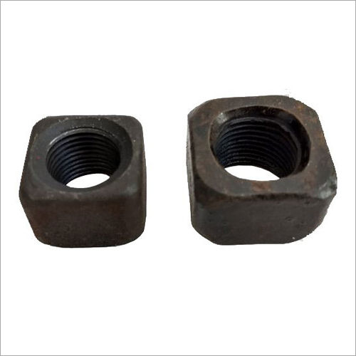 Jcb Square Wheel Nut - Color: Black