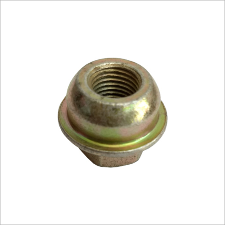 Spherical Nut - High Tensile Steel, Size 16-33MM | Golden Zinc Finish, Rust Resistant, Corrosion Resistant, Ideal for Mahindra and Jeep