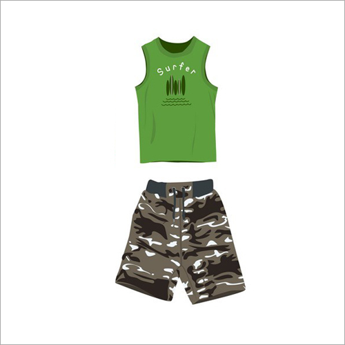 Kids T-Shirt With Shorts Set