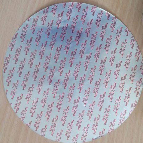 Blister Seal For Pet Jars