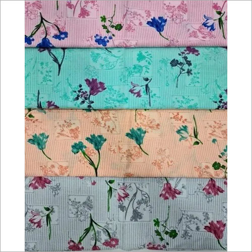 Rayon Printed Fabric