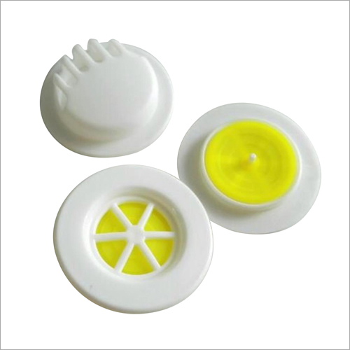 Face Mask Respirator Filter - Plastic Material, Customized Sizes Available | White-Yellow Color, Dimensional Accuracy, Longer Service Life, Air Tight Design