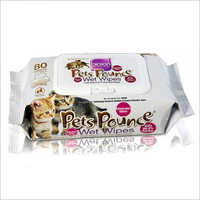 Pets Wet Wipes Non-Aocohol 80 Sheet (Multipurpose)