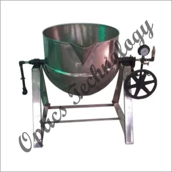 Steam Jacketed Kettle With Tilting Arrangements By OPTICS TECHNOLOGY