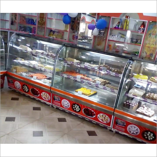 Glass Display Counter