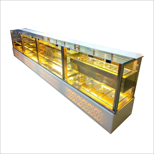 Sweet Display Freezer Counter