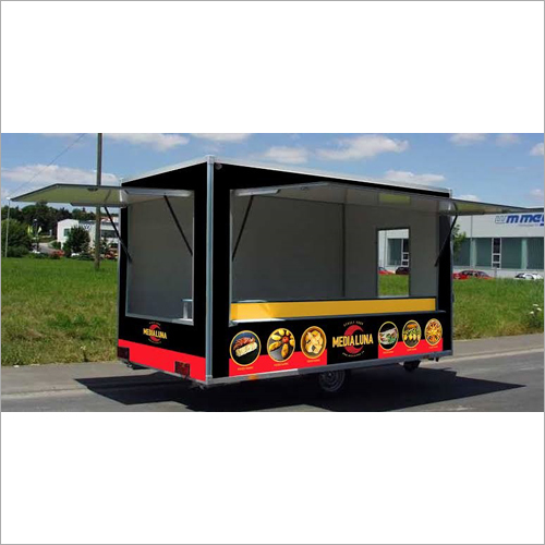 Chinese Food Truck - Steel & Aluminum, 10ft x 6ft x 7ft | Mobile Kitchen, Electric Brakes, Durable Design, 13inch Tires