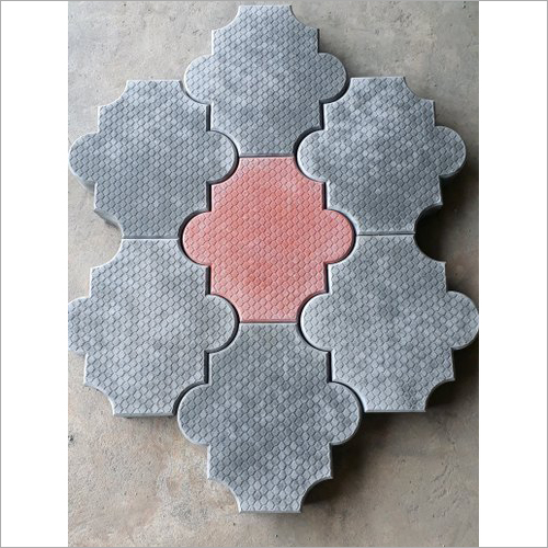 Cement And Concrete Paver Block - Concrete Material Various Sizes Vibrant Colors with High Strength and Glossy Finish for Indoor and Outdoor Use