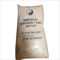 Potassium-F Humate Shiny Flakes bags