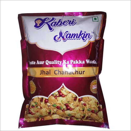 450 gm Jhal Chanachur - Crisp Namkeen Mixture, Low Fat, Salted Taste, Hygienically Manufactured, Available in Various Flavors