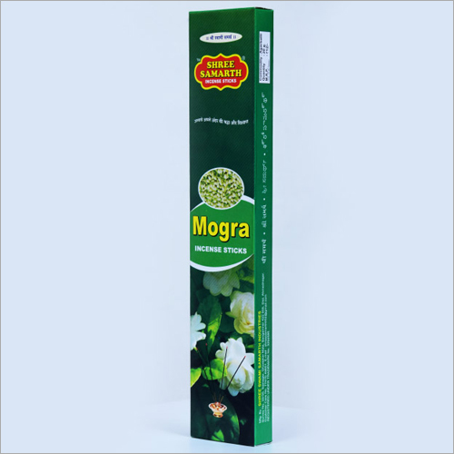 Mogra Incense Stick - 100% Natural Bamboo Material | Eco-Friendly, Straight Design, Soothing Fragrance for Aromatherapy and Religious Use