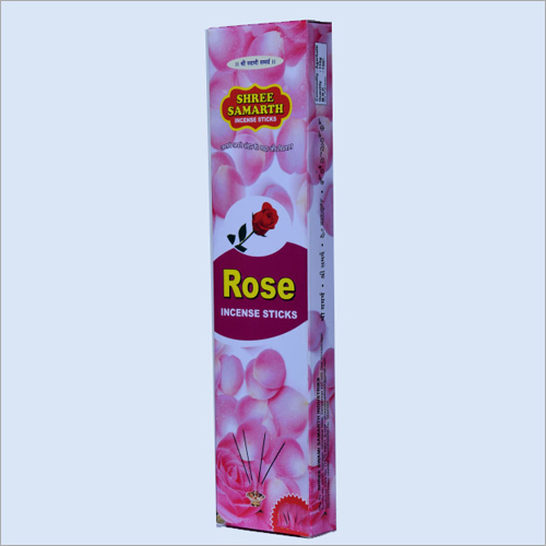 Rose Incense Stick - 100% Natural Bamboo Straight Eco-Friendly | Invigorating Rose Fragrance for Spiritual Purification & Meditation