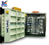 Silver Hcvac Plastic Car Light Reflector High Vacuum Metalising Equipment Plant Machine