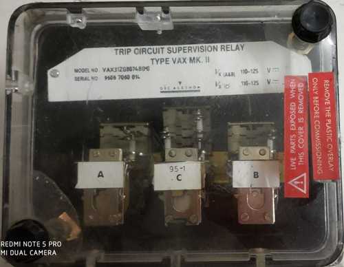 Trip Circuit Supervision Relay  Vax31zg8074b(M)