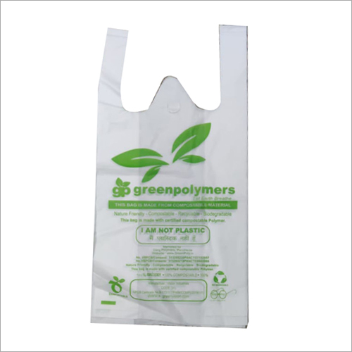 Printed Biodegradable Carry Bag