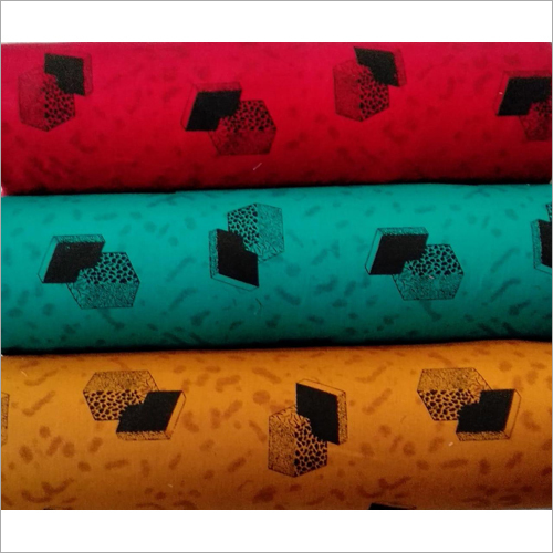 Available In Different Color Printed Calivary Twill Prints Fabrics