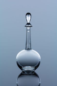 Necked Glass Potion Bottle
