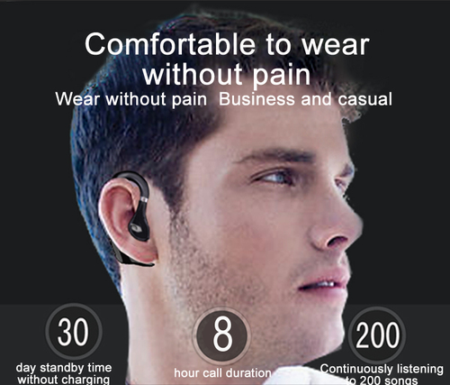 Handsfree Wireless Bluetooth Earphones Noise Control Business V88