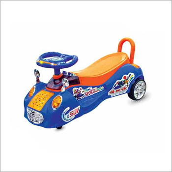 Red Ride On Swing Car