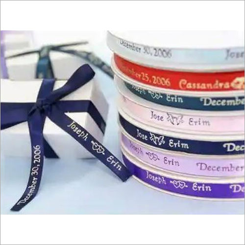 Printed Ribbons with Company Name & Logo