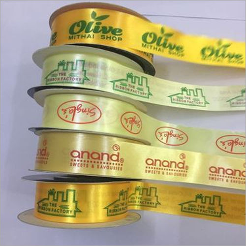 Customized Company Name Printed Ribbon