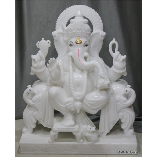 Lord Ganesh Marble Statue