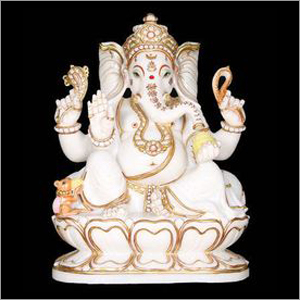 Ganpati Marble Statue
