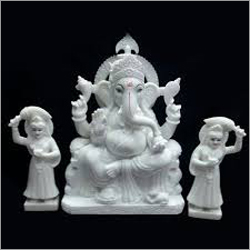 Ganesh Marble Sculpture