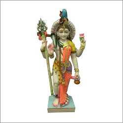 Ardhanarishvara Marble Statue