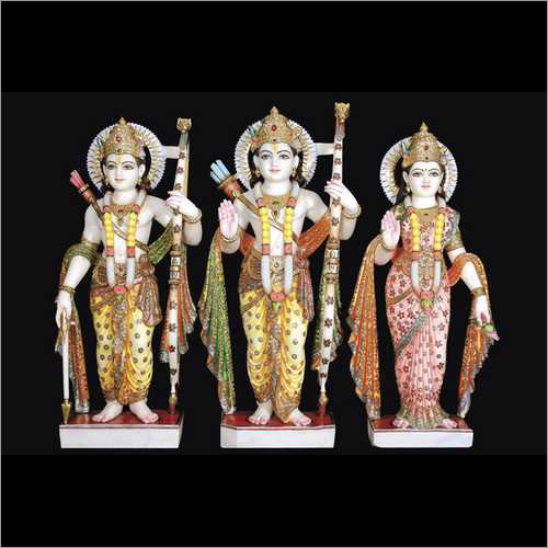Lord Ram Darbar Marble Statue