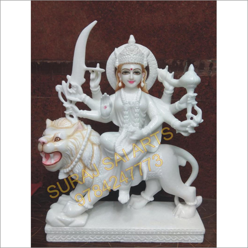 Durga Maa Marble Statue