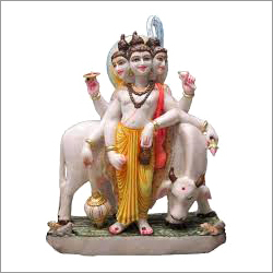 Dattatreya Marble Statue