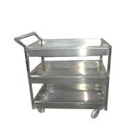 Stainless Steel Service Trolley