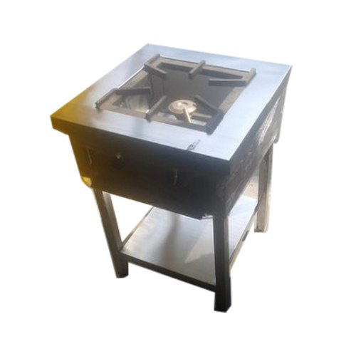 Stainless Steel Single Burner Range