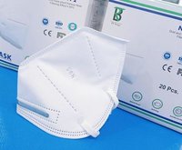 N95 Mask - 5-layer Non Woven, Circle Shape | A Grade, White Color, Recyclable, Cuff Included