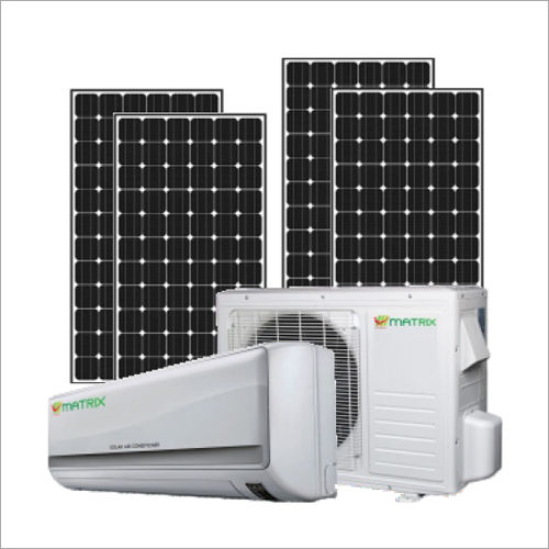 White 1 Ton Solar Ac