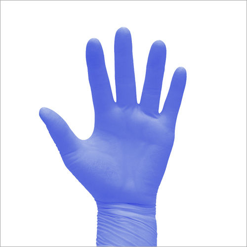 Blue Nitrile Examination Gloves