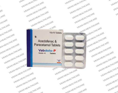Aceclofenac 100 mg + Paracetamol 325 mg
