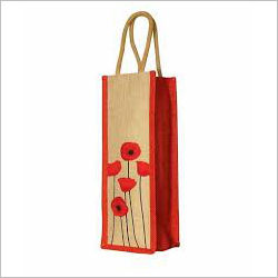 Jute Water Bottle Bag