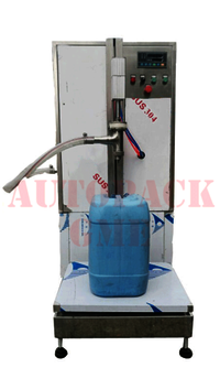 Semi Automatic Weighing Liquid Filler / Semi Automatic Weight Metric Oil, Ghee, Filling Machine