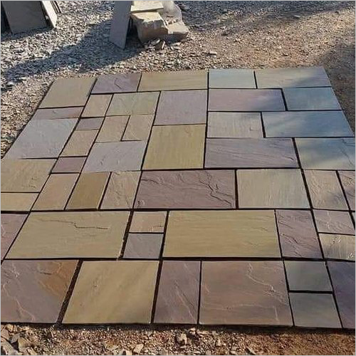 Mix Brown Natural Paving for Flooring