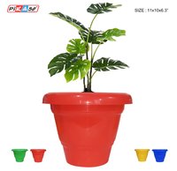 Green Planter 5 - Color: Red