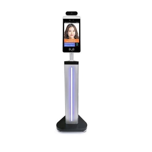Face Recognition Temperature Measuring Access Control Machine for Identification Fever Person